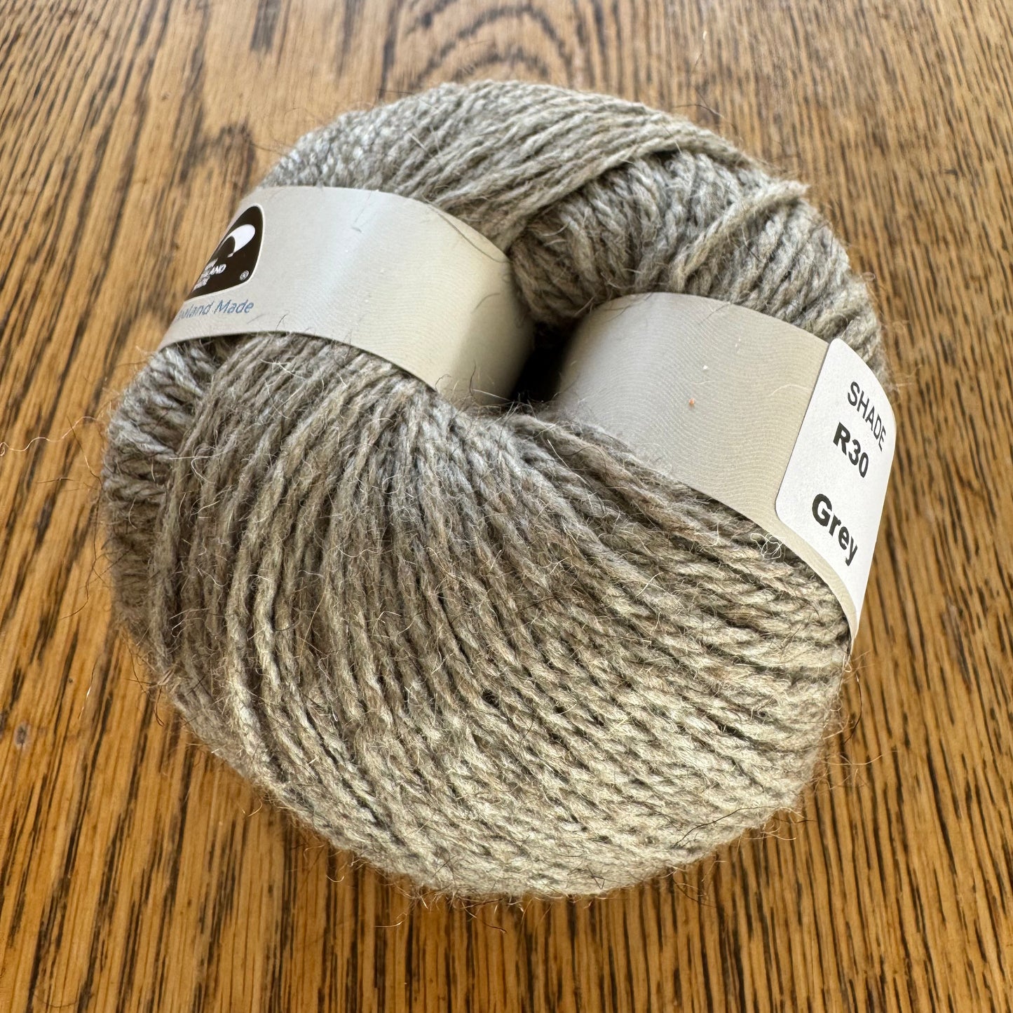 Zealana RIMU yarn DK possum/merino blend grey