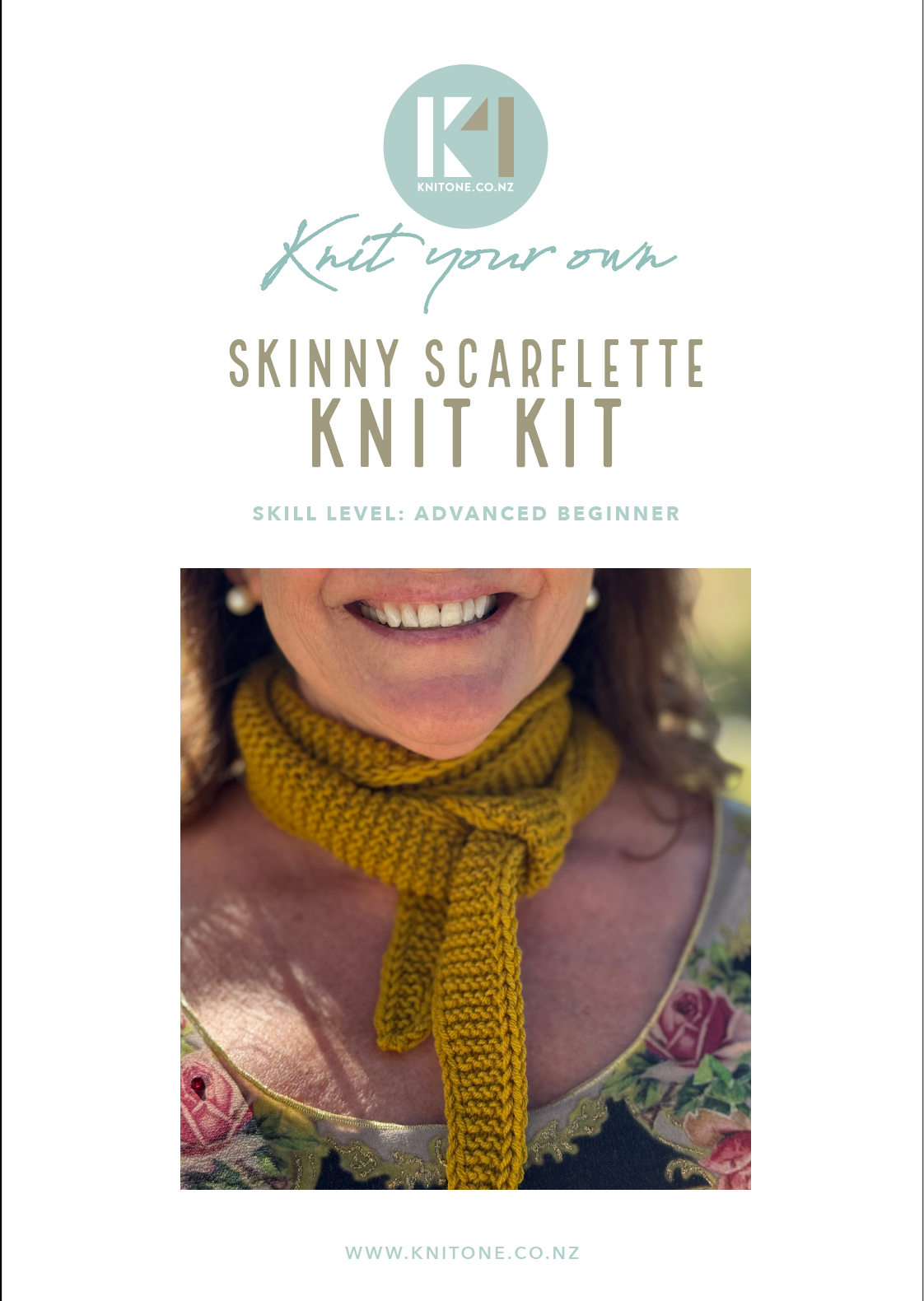 KIT | Make Your Own | Skinny Scarflette