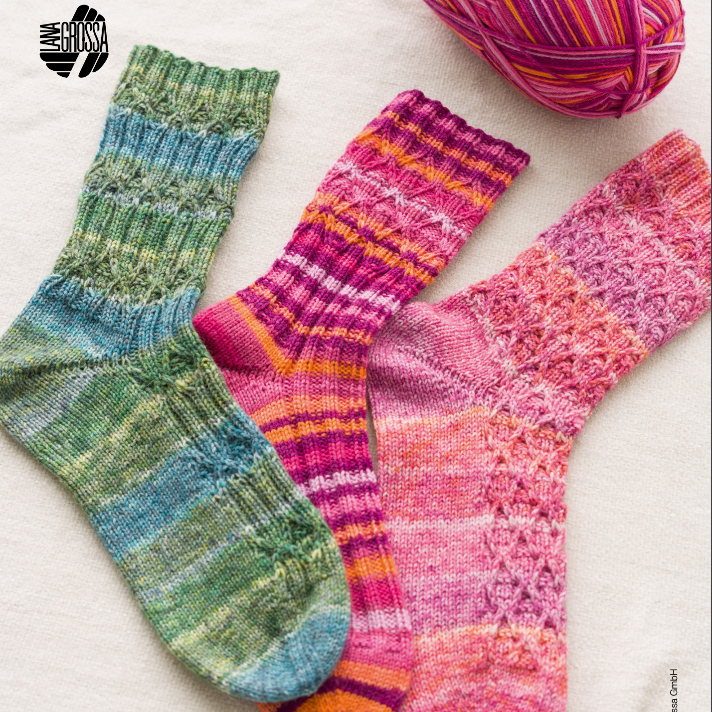 *NEW* Lana Grossa | Meilenweit SOCK Colour Mix Multi | 4ply (fingering)