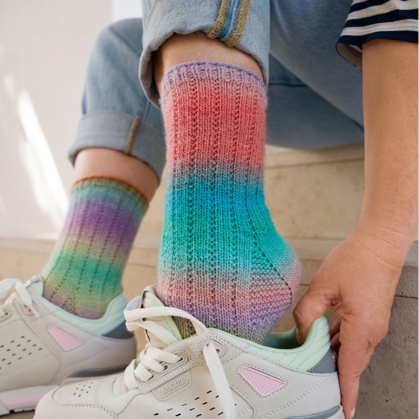 *NEW* Lana Grossa | Meilenweit SOCK Colour Mix Multi | 4ply (fingering)