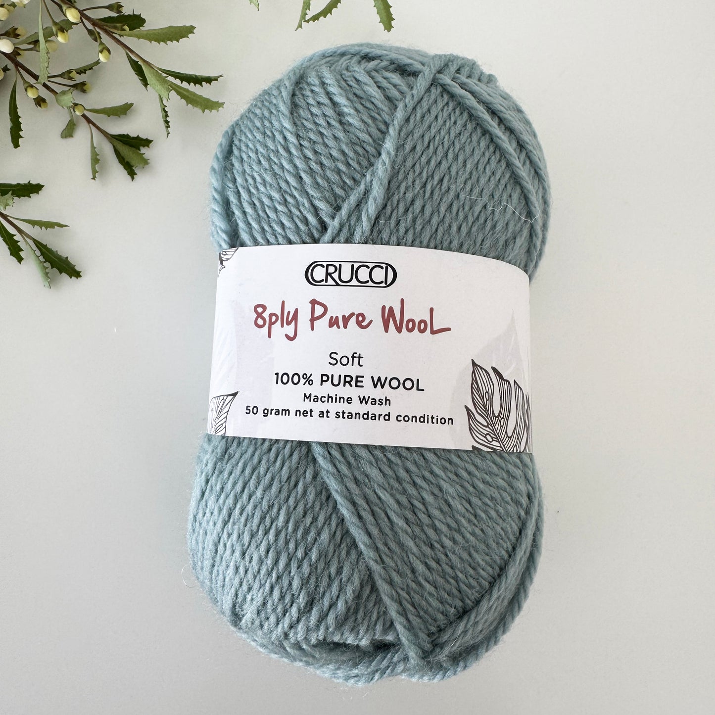 Crucci | Soft 100% Pure NZ Wool | 8ply