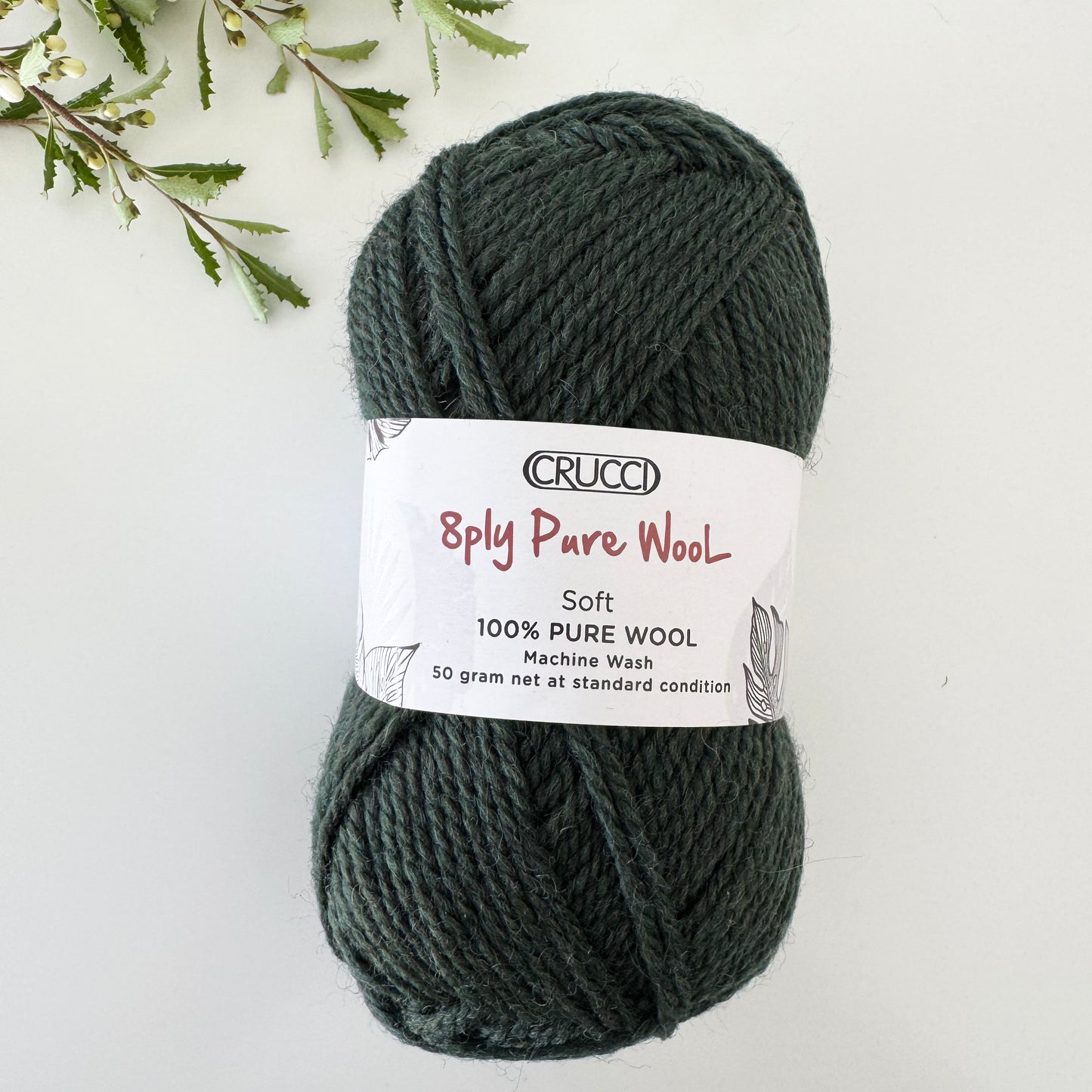 Crucci | Soft 100% Pure NZ Wool | 8ply