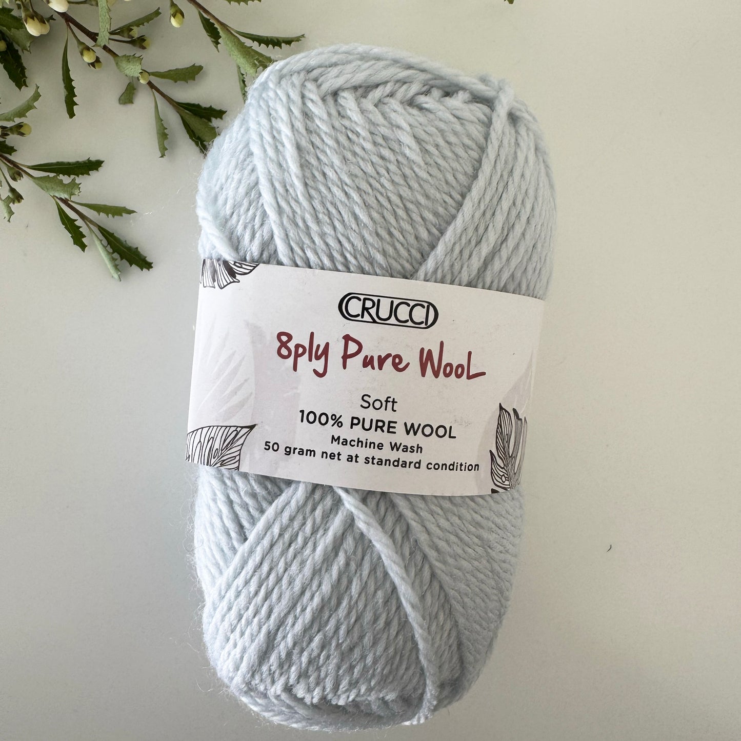 Crucci | Soft 100% Pure NZ Wool | 8ply