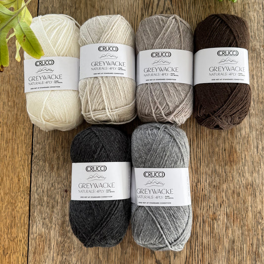 *NEW* Crucci | Greywacke | 4ply
