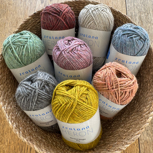 *NEW* Zealana | HERON | Worsted 10ply