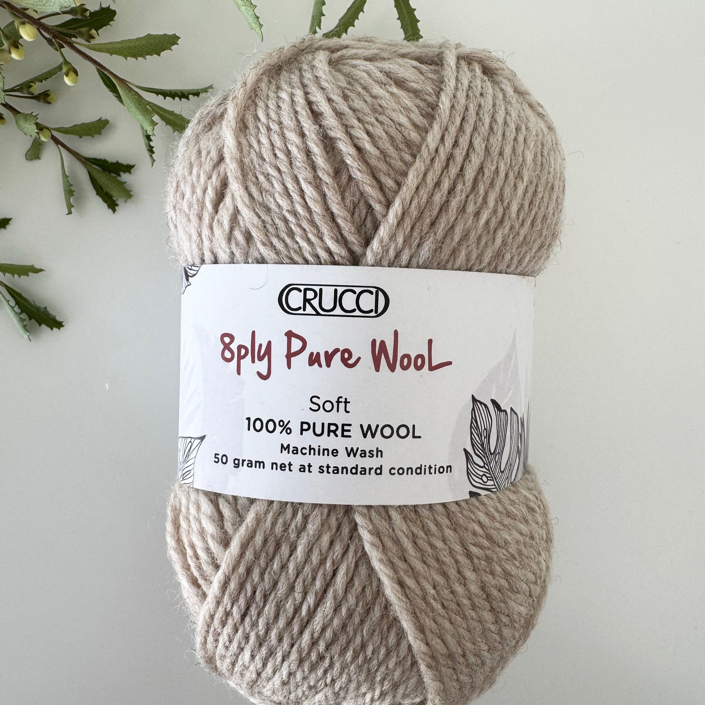 Crucci | Soft 100% Pure NZ Wool | 8ply
