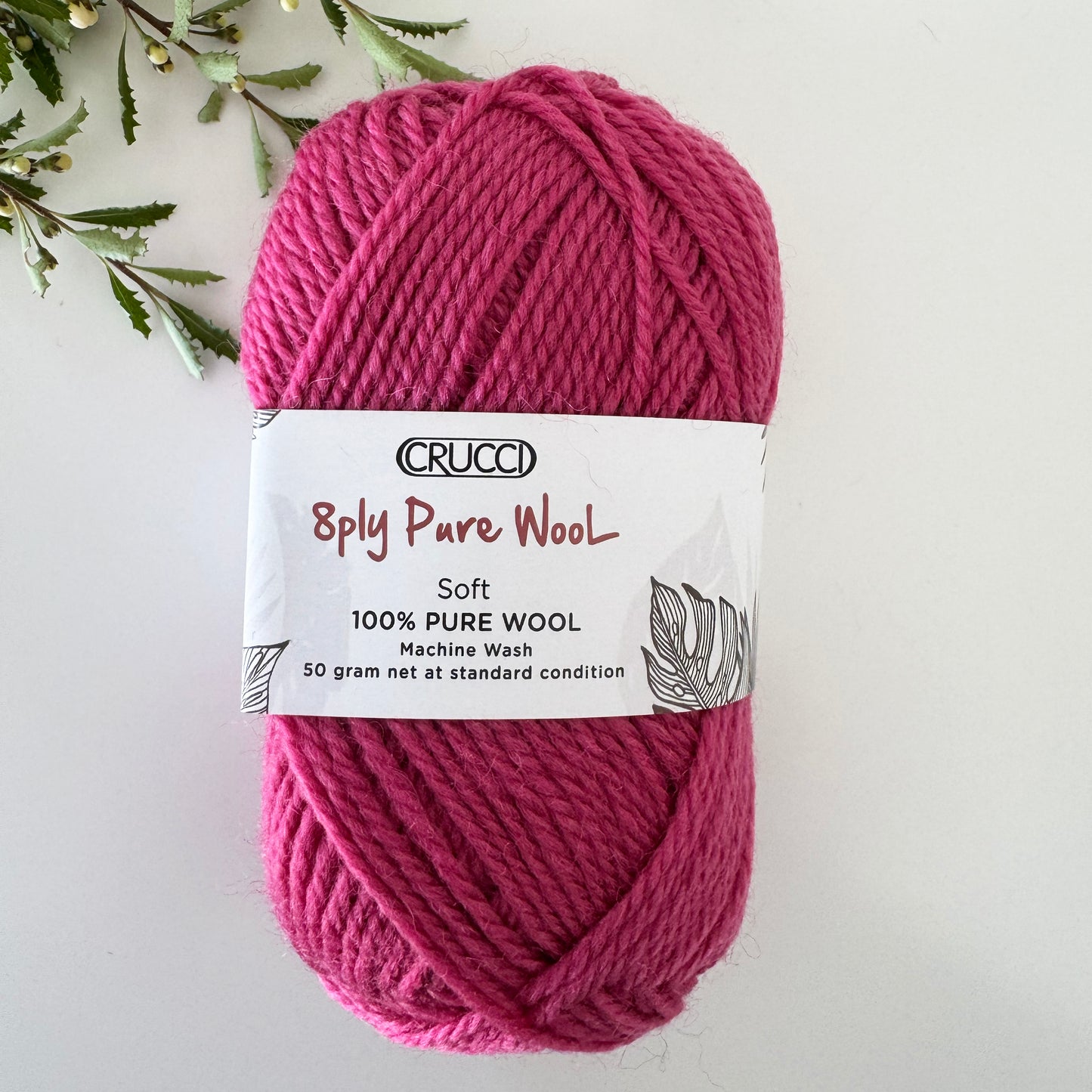 Crucci | Soft 100% Pure NZ Wool | 8ply