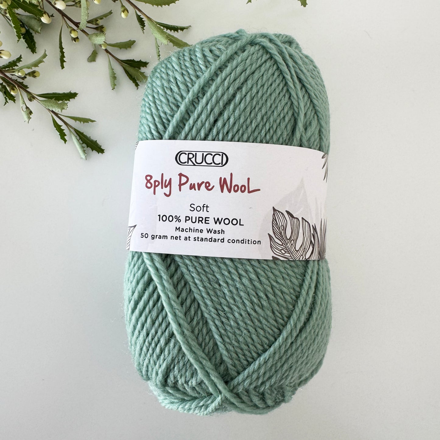 Crucci | Soft 100% Pure NZ Wool | 8ply