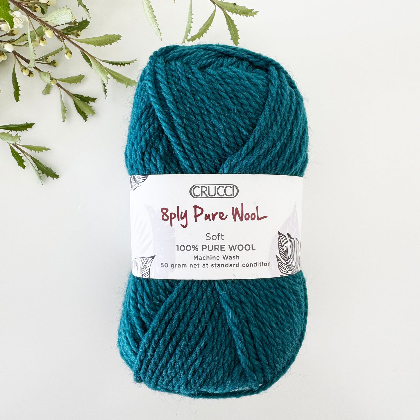 Crucci | Soft 100% Pure NZ Wool | 8ply