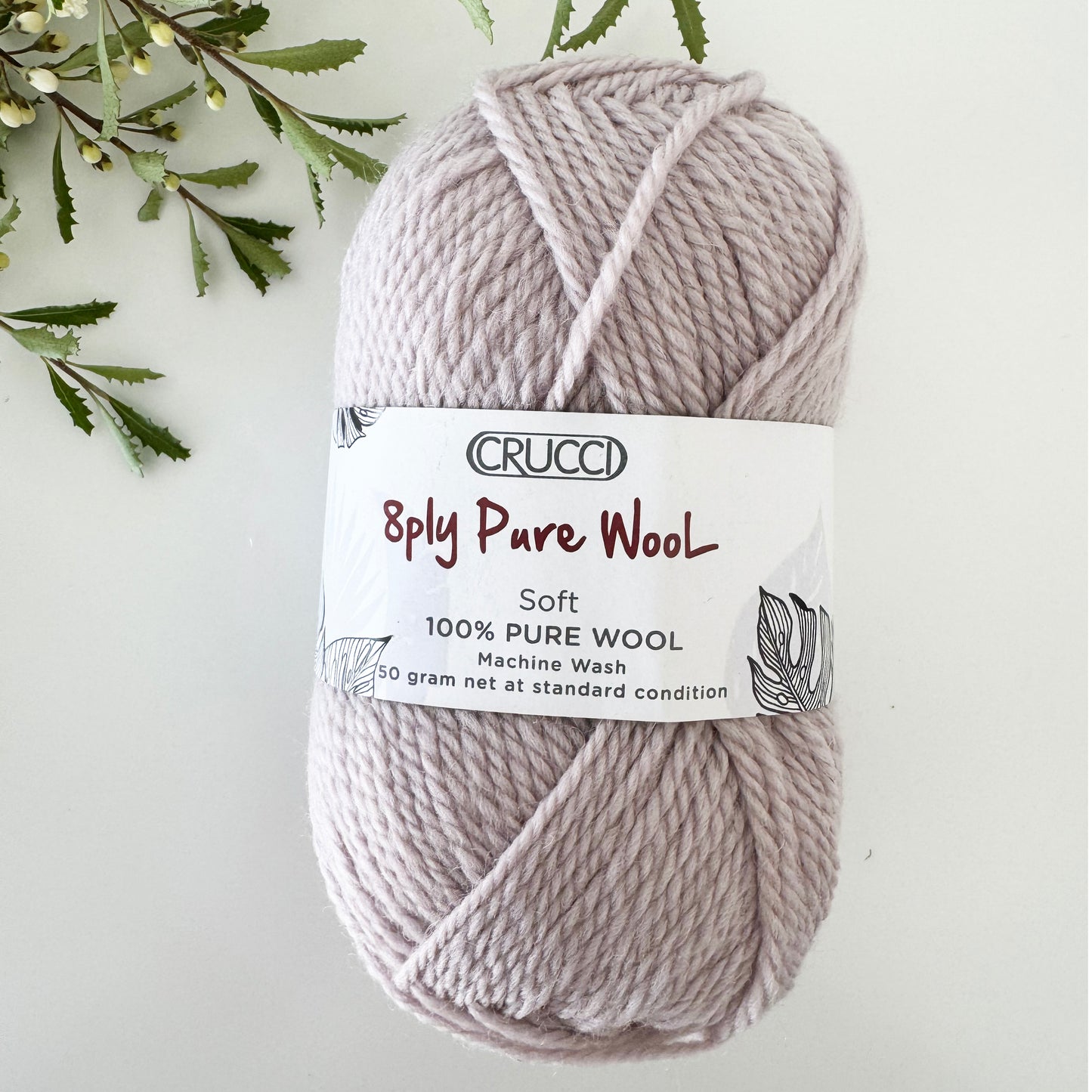 Crucci | Soft 100% Pure NZ Wool | 8ply