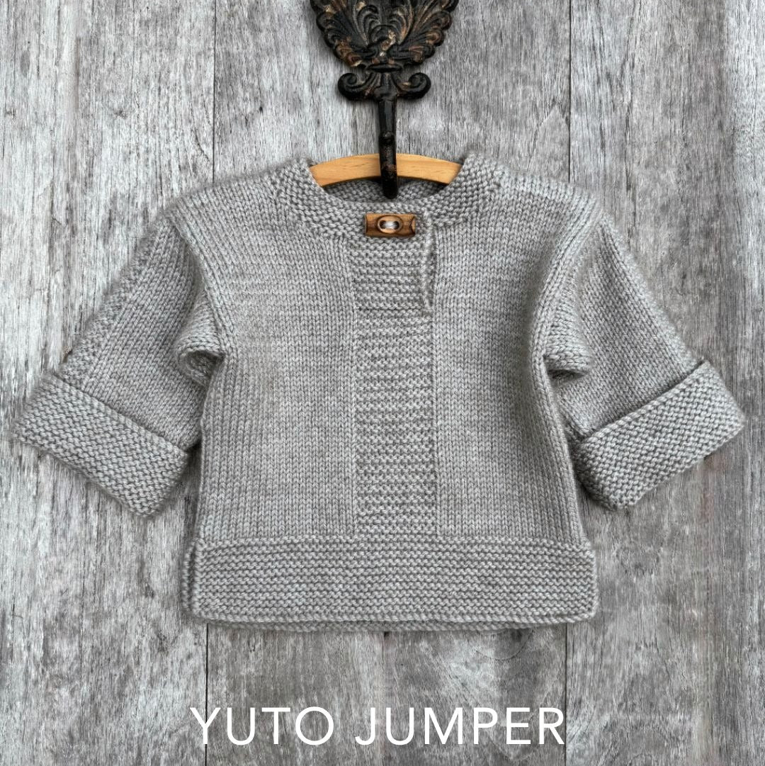 Pattern | The Kiwi Knit & Stitch Co | Yuto Jumper & Hat | 8ply